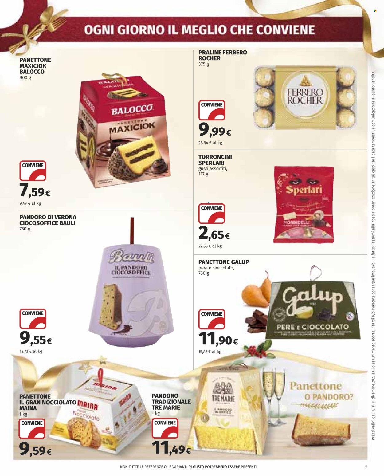 Volantino Coop - 18/12/2025 - 31/12/2025. Pagina 9