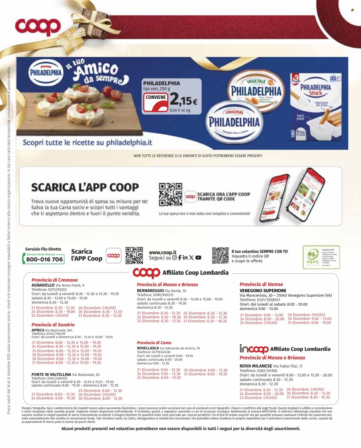 Volantino Coop - 18/12/2025 - 31/12/2025. Pagina 18