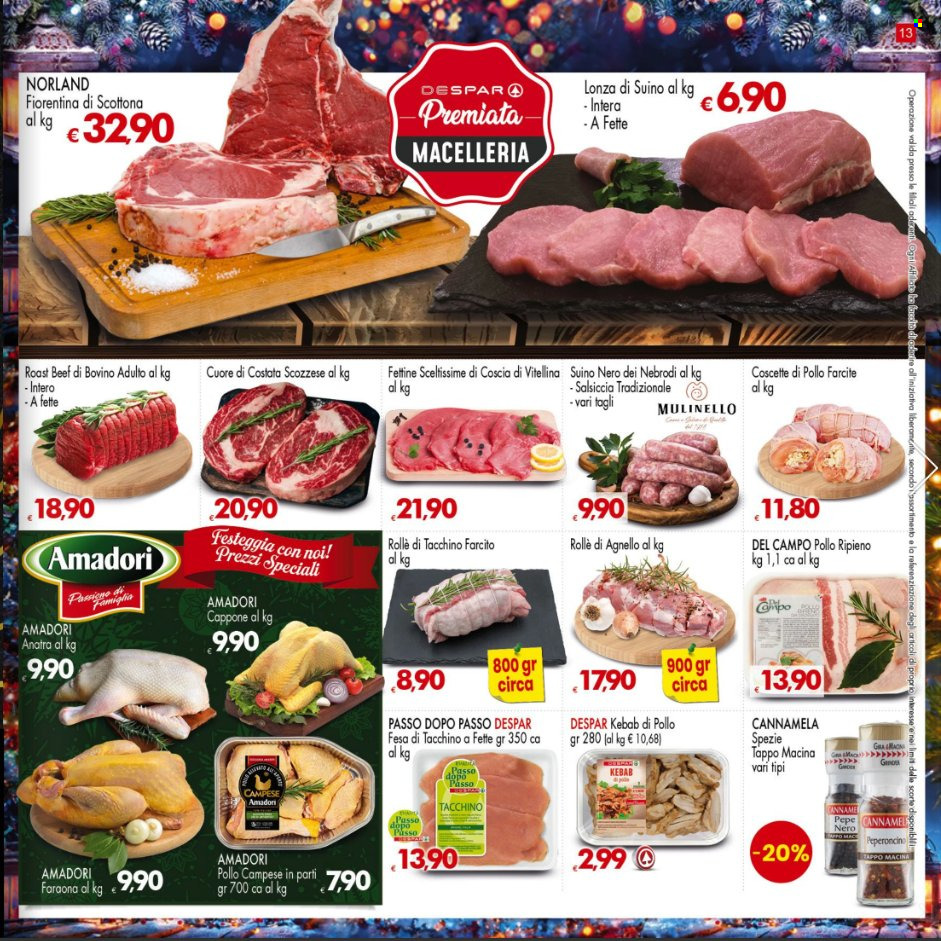 Volantino Eurospar - 18/12/2025 - 31/12/2025. Pagina 13