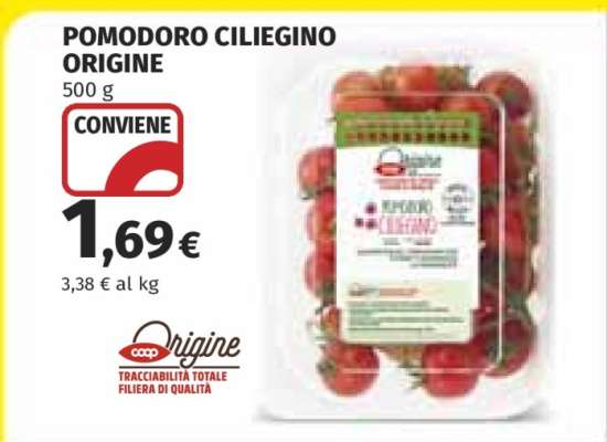 POMODORO CILIEGINO ORIGINE