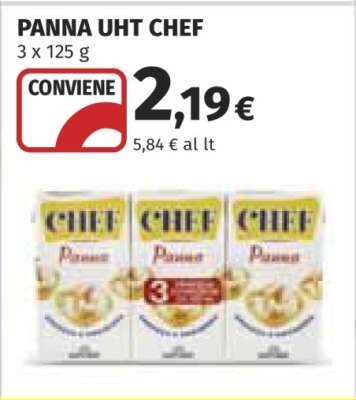 PANNA UHT CHEF