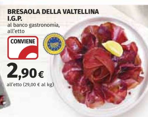 Bresaola della Valtellina I.G.P.