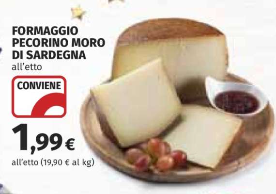 FORMAGGIO PECORINO MORO DI SARDEGNA