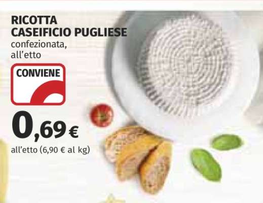 RICOTTA CASEIFICIO PUGLIESE