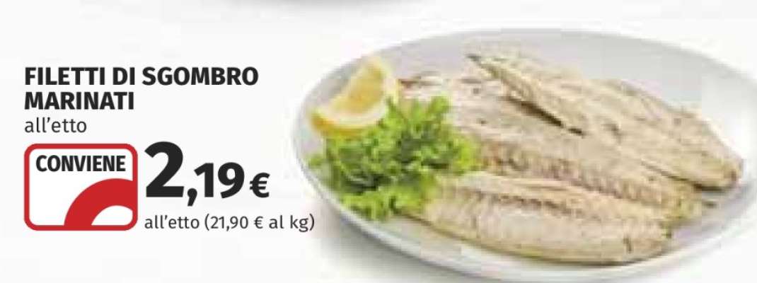 FILETTI DI SGOMBRO MARINATI