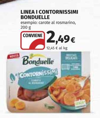 LINEA I CONTORNISSIMI BONDUELLE