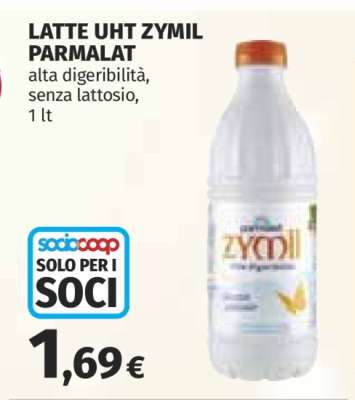 LATTE UHT ZYMIL PARMALAT