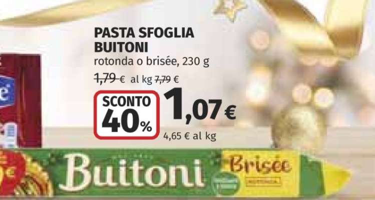 Pasta Sfoglia Buitoni