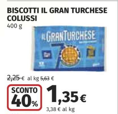 Biscotti Il Gran Turchese Colussi
