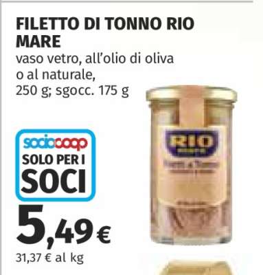 FILETTO DI TONNO RIO MARE