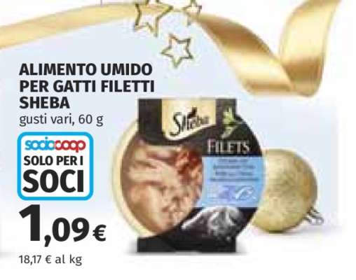 Alimento Umido per Gatti Filetti Sheba