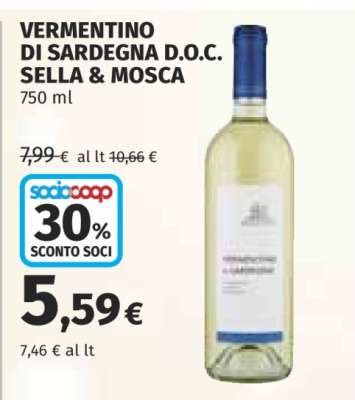 VERMENTINO DI SARDEGNA D.O.C. SELLA & MOSCA
