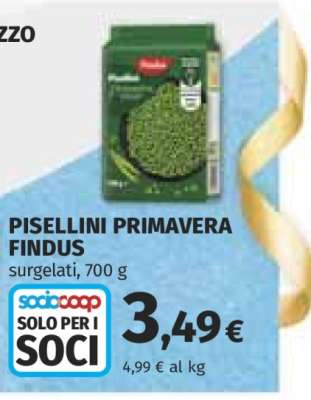 Pisellini Primavera Findus