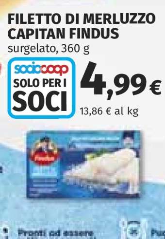 Filetto di Merluzzo Capitan Findus