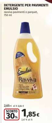 DETERGENTE PER PAVIMENTI EMULSIO