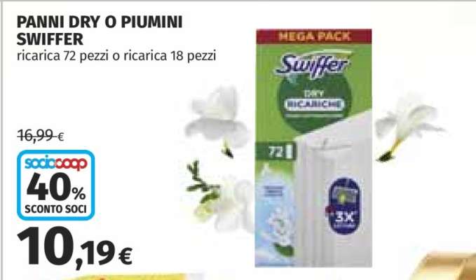 PANNI DRY O PIUMINI SWIFFER