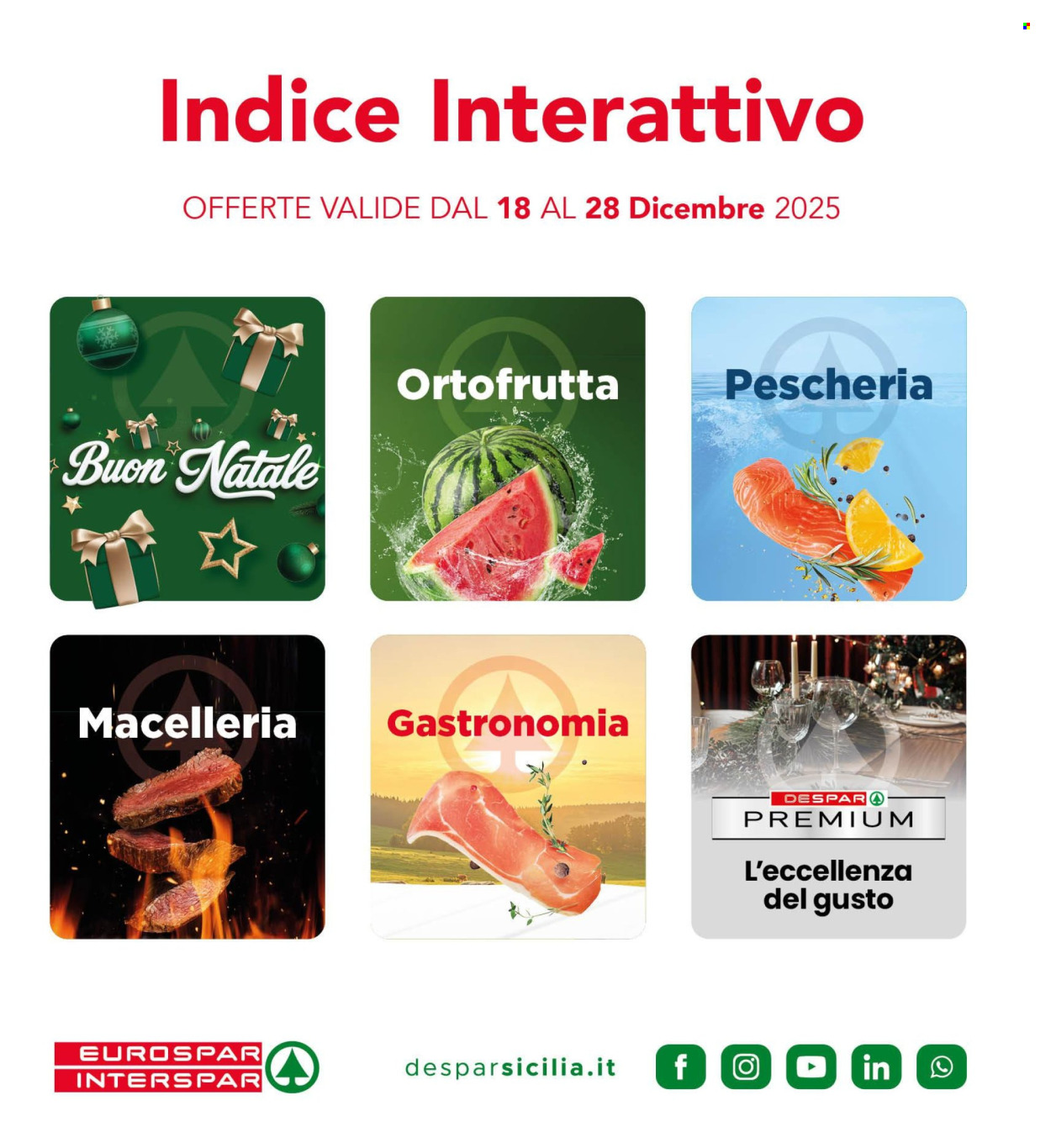 Volantino Eurospar - 18/12/2025 - 28/12/2025. Pagina 2