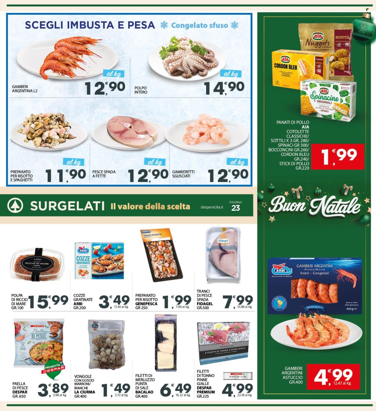 Volantino Eurospar - 18/12/2025 - 28/12/2025. Pagina 23