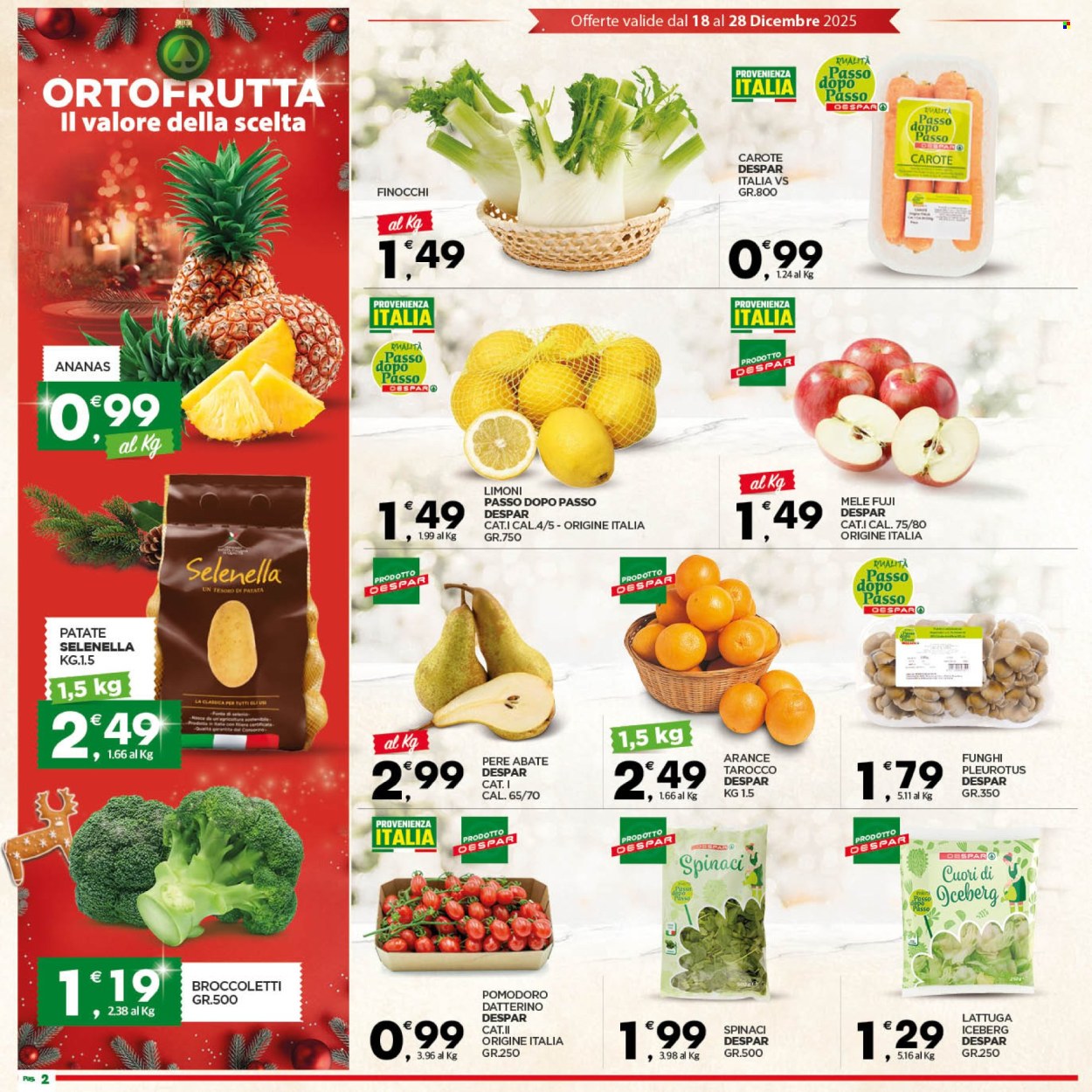 Volantino Despar - 18/12/2025 - 28/12/2025. Pagina 2