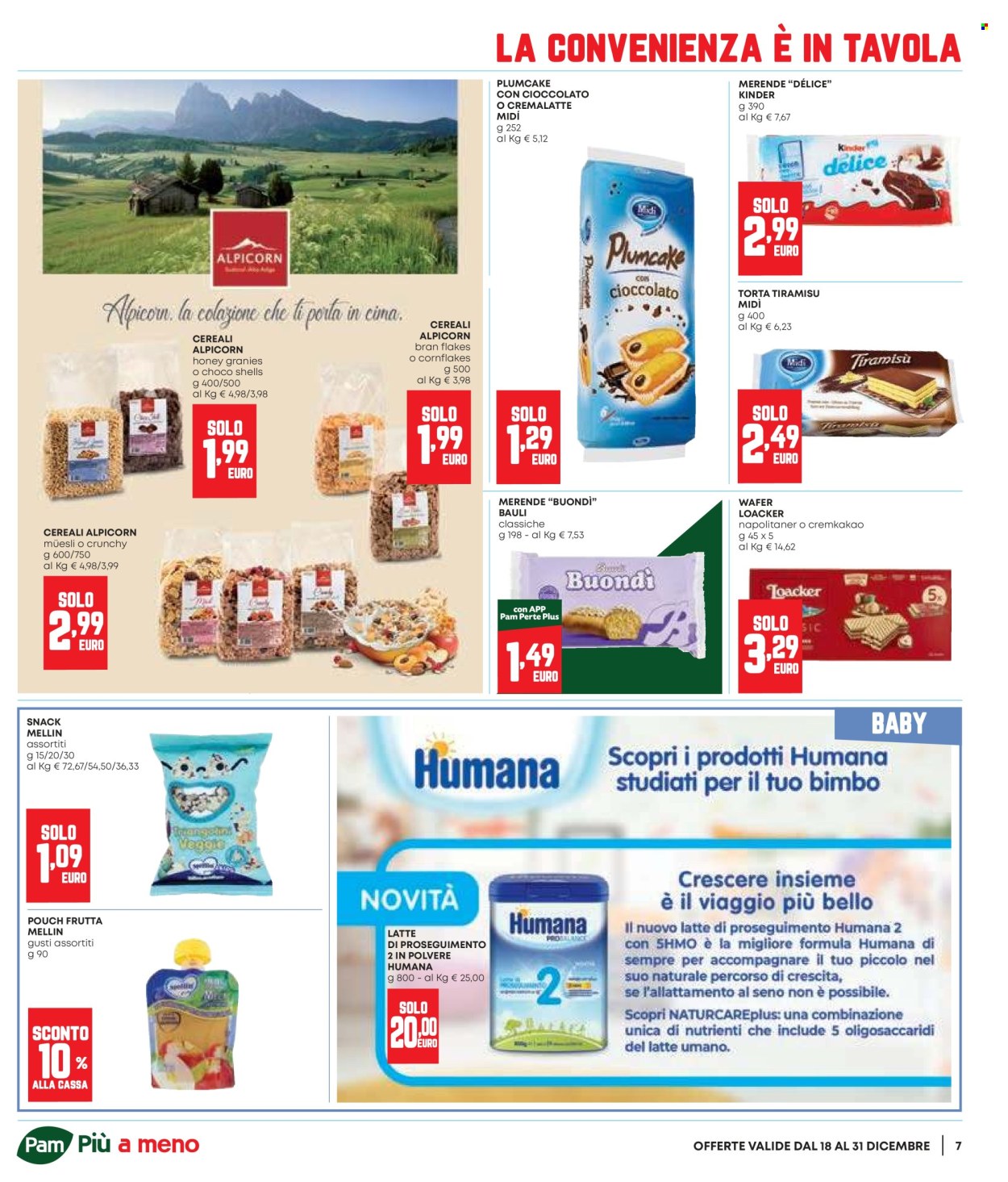 Volantino Pam Panorama - 18/12/2025 - 31/12/2025. Pagina 7