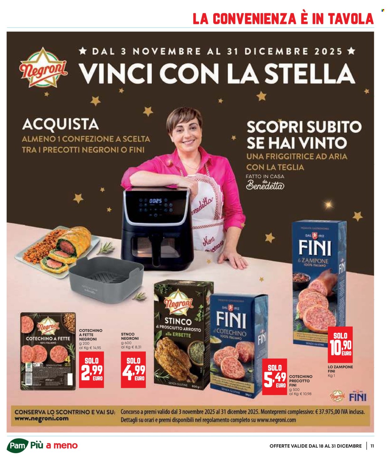 Volantino Pam Panorama - 18/12/2025 - 31/12/2025. Pagina 11