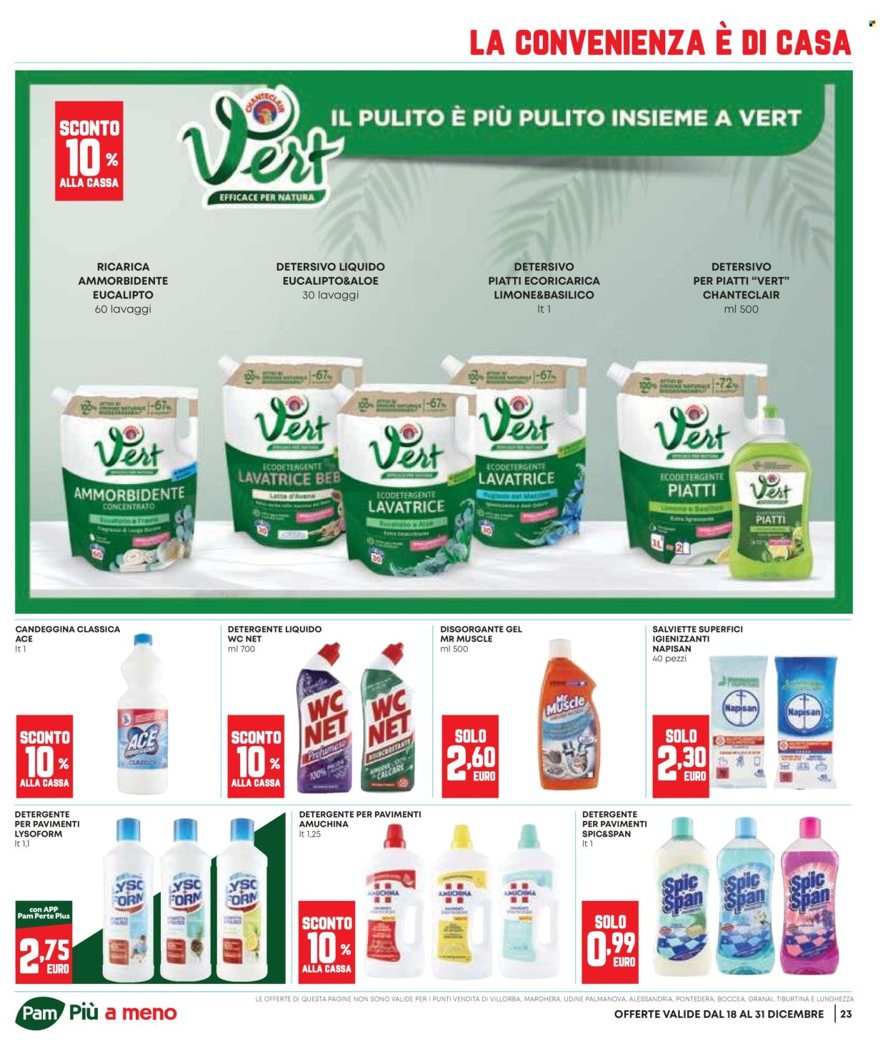 Volantino Pam Panorama - 18/12/2025 - 31/12/2025. Pagina 23