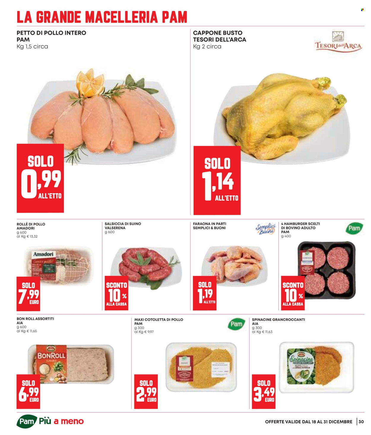 Volantino Pam Panorama - 18/12/2025 - 31/12/2025. Pagina 30