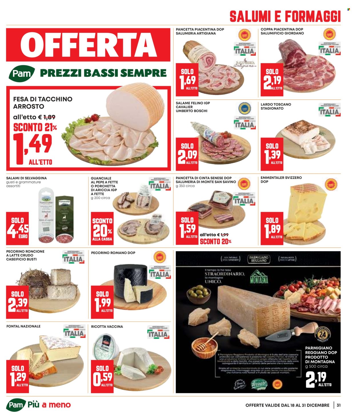 Volantino Pam Panorama - 18/12/2025 - 31/12/2025. Pagina 31