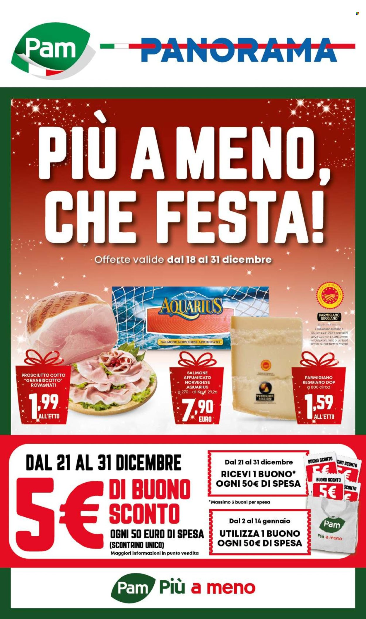 Volantino Pam Panorama - 18/12/2025 - 31/12/2025. Pagina 1