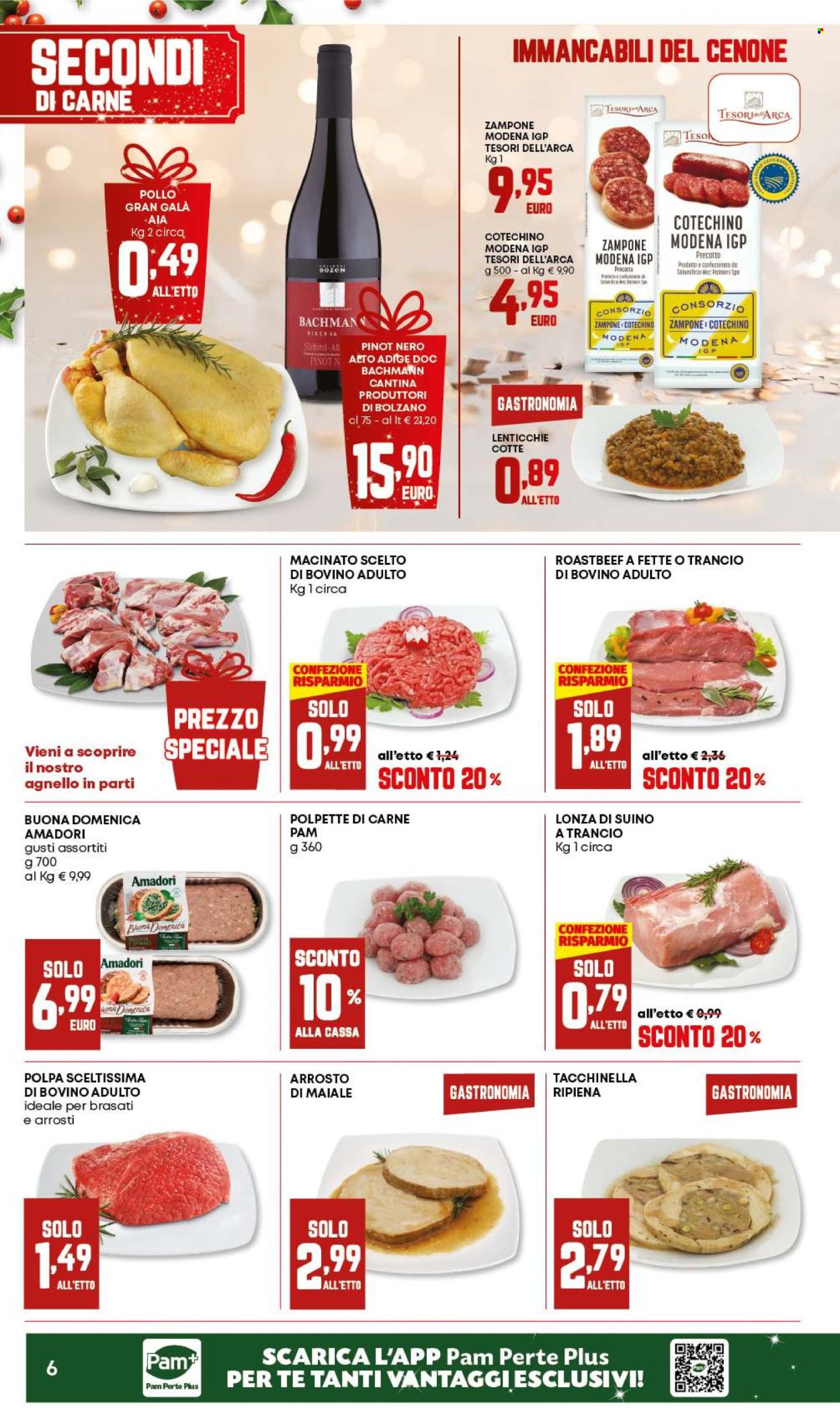 Volantino Pam Panorama - 18/12/2025 - 31/12/2025. Pagina 6