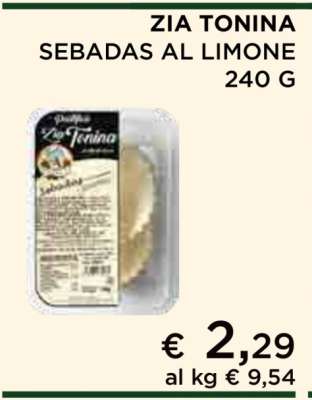 ZIA TONINA SEBADAS AL LIMONE