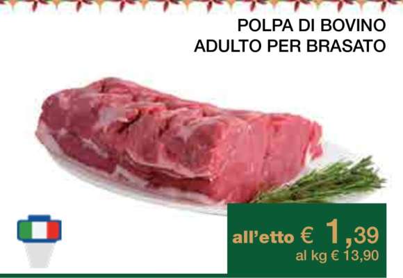 POLPA DI BOVINO ADULTO PER BRASATO