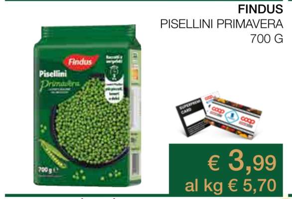 Findus Pisellini Primavera