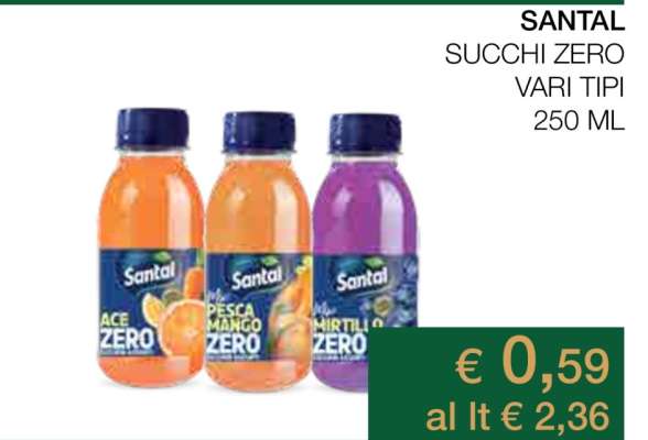 Santal Succhi Zero