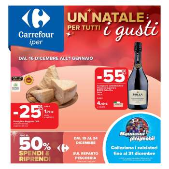Volantino Carrefour - 16/12/2025 - 1/1/2026.
