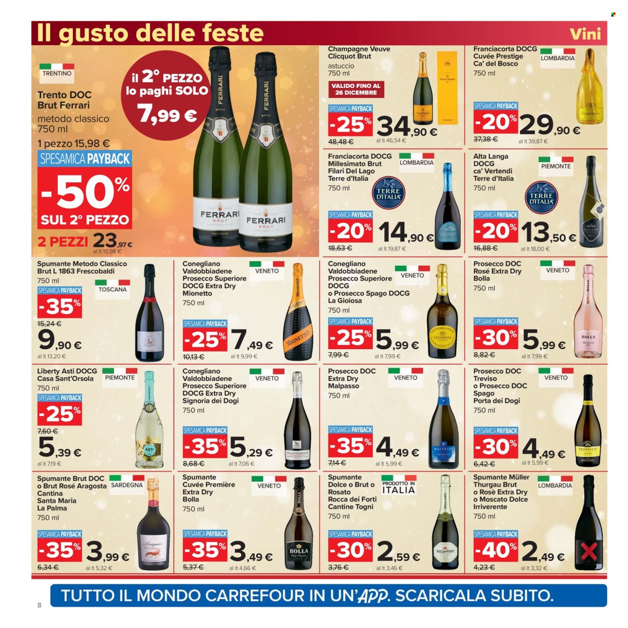 Volantino Carrefour - 16/12/2025 - 1/1/2026. Pagina 8