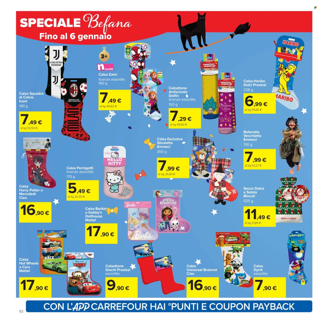 Volantino Carrefour - 16/12/2025 - 1/1/2026. Pagina 52
