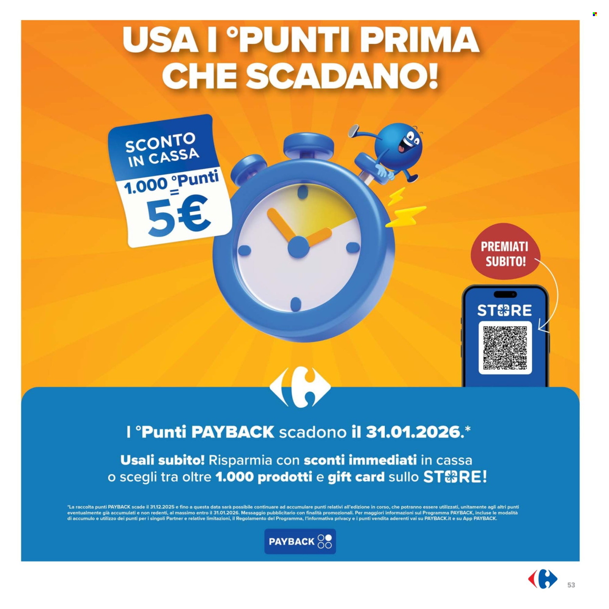 Volantino Carrefour - 16/12/2025 - 1/1/2026. Pagina 53