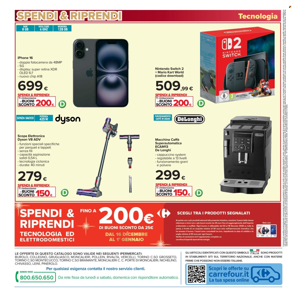 Volantino Carrefour - 16/12/2025 - 1/1/2026. Pagina 54