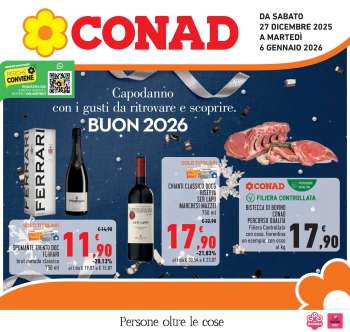 Volantino Conad - 27/12/2025 - 6/1/2026.