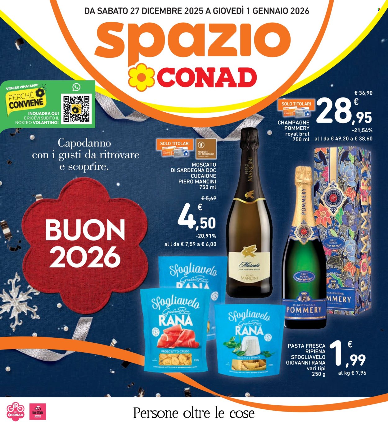 Volantino Spazio Conad - 27/12/2025 - 1/1/2026. Pagina 1