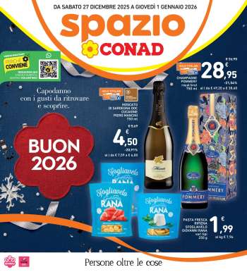 Volantino Spazio Conad - 27/12/2025 - 1/1/2026.