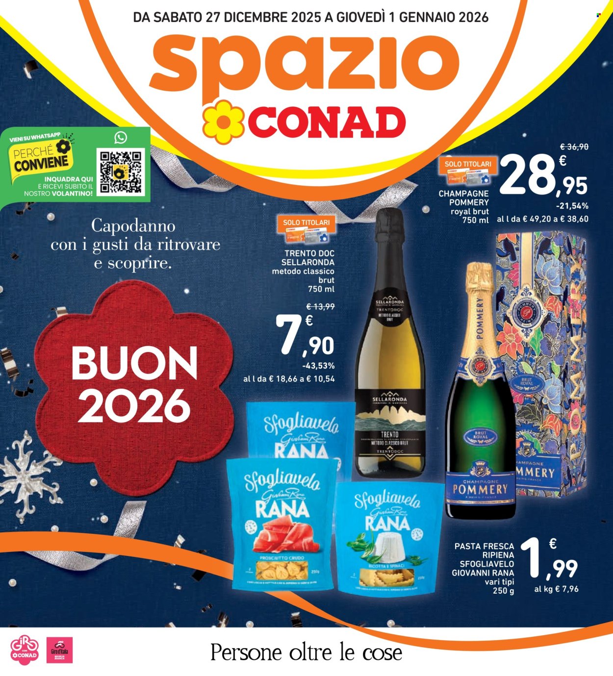 Volantino Spazio Conad - 27/12/2025 - 1/1/2026. Pagina 1