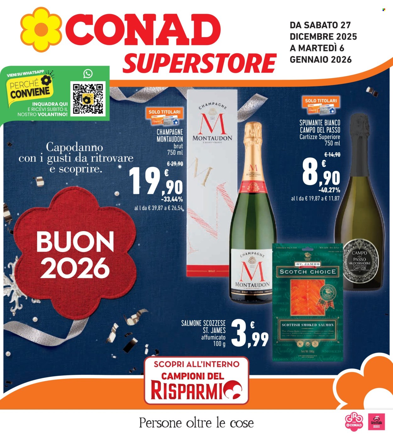 Volantino Conad - 27/12/2025 - 6/1/2026. Pagina 1