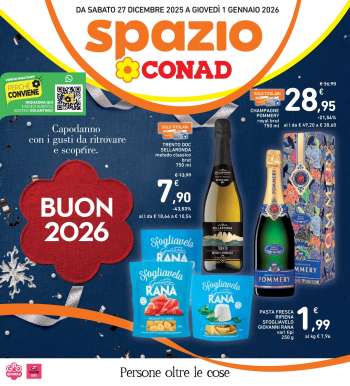 Volantino Spazio Conad - 27/12/2025 - 1/1/2026.