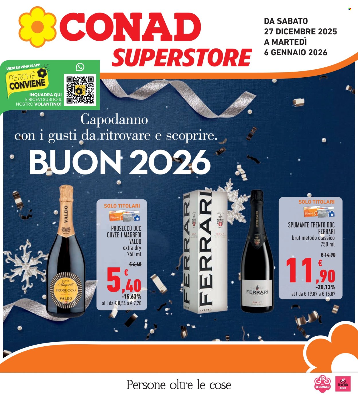 Volantino Conad - 27/12/2025 - 6/1/2026. Pagina 1