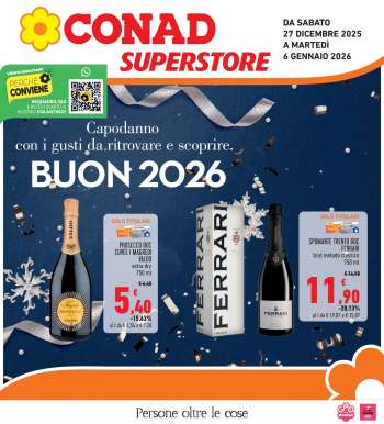 Volantino Conad - 27/12/2025 - 6/1/2026.