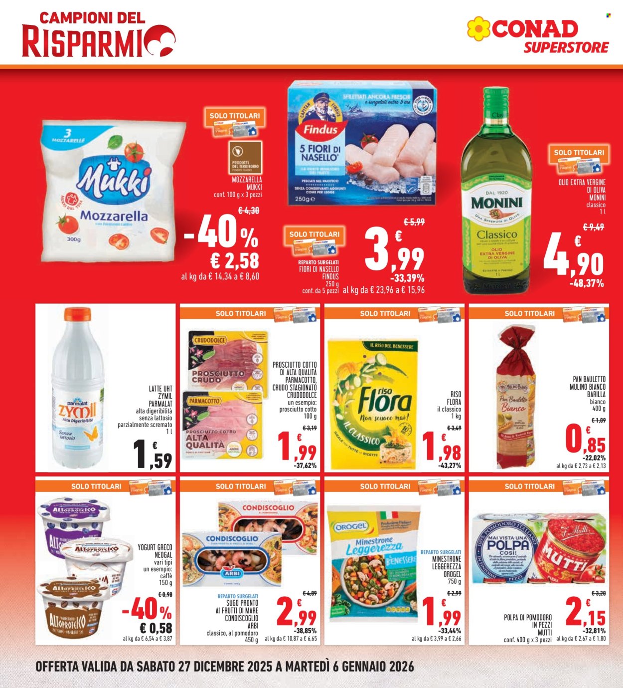 Volantino Conad - 27/12/2025 - 6/1/2026. Pagina 2