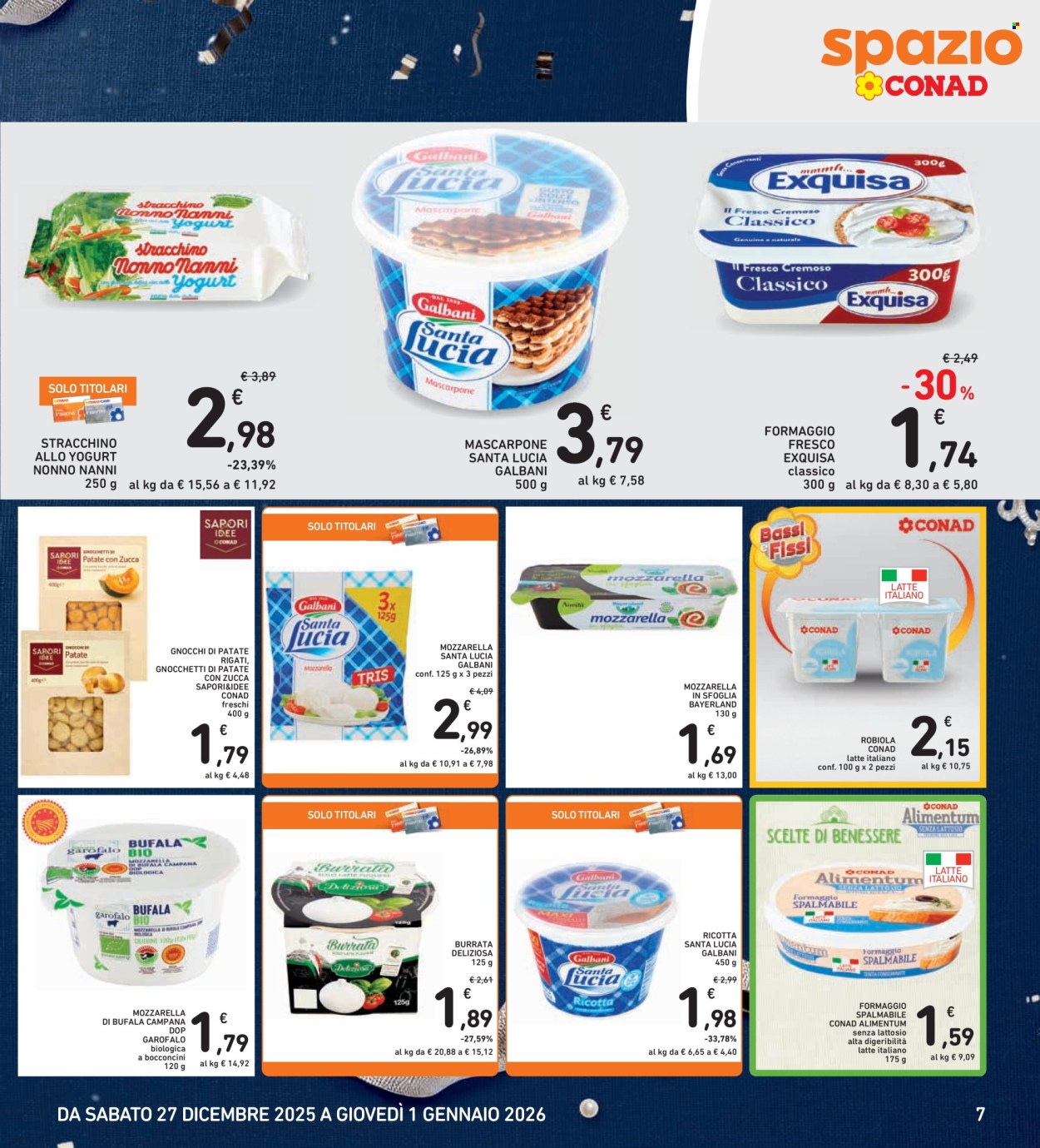 Volantino Spazio Conad - 27/12/2025 - 1/1/2026. Pagina 7