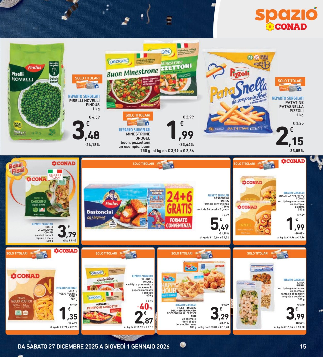 Volantino Spazio Conad - 27/12/2025 - 1/1/2026. Pagina 15